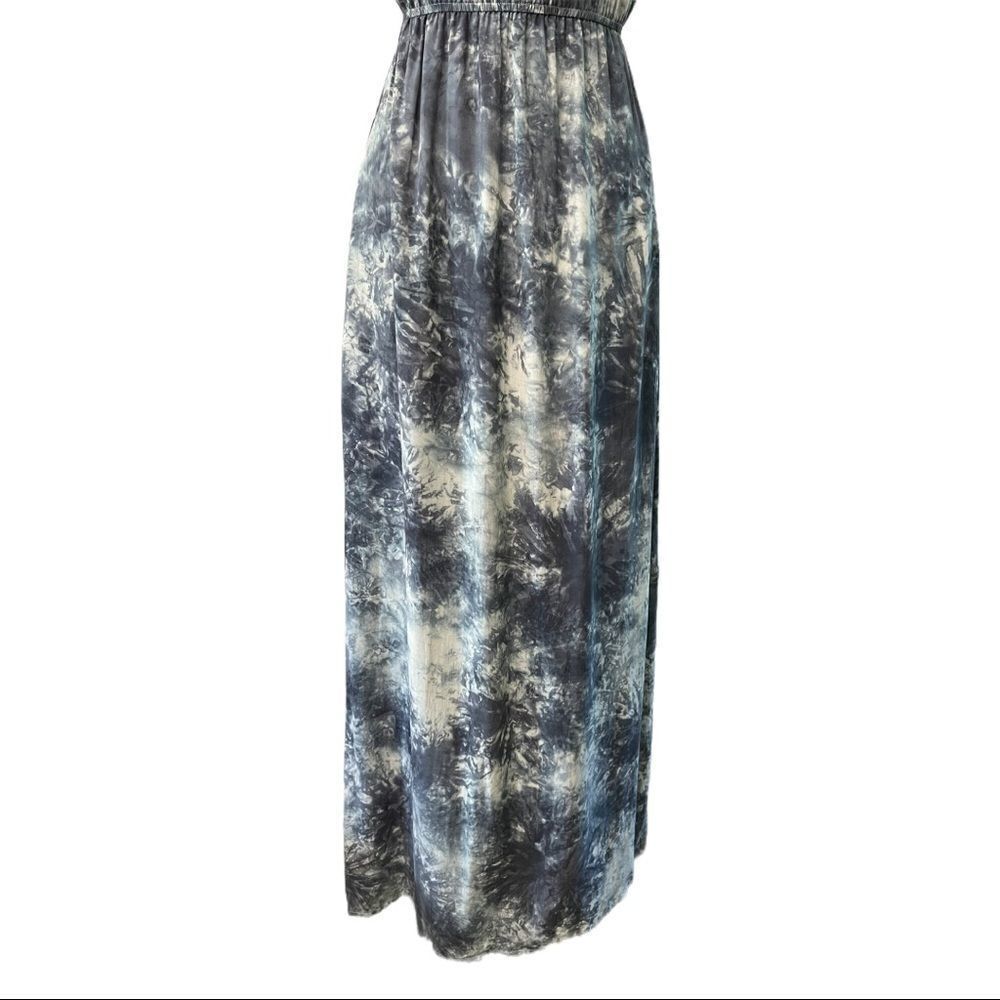 𝅺flying Tomato Tie Dye Embroidered Halter Maxi Sz S - Picture 3 of 13